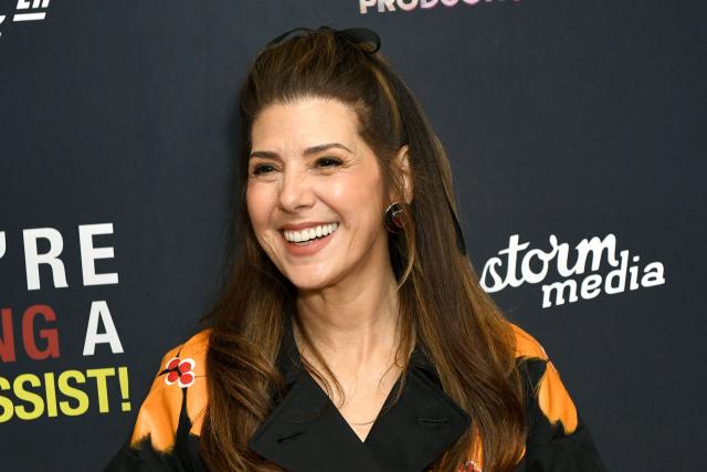 US actress Marisa Tomei attends the premiere of "You're Dating a Narcissist!" at the London Hotel in West Hollywood on March 26, 2026. (Photo by Unique Nicole / AFP)