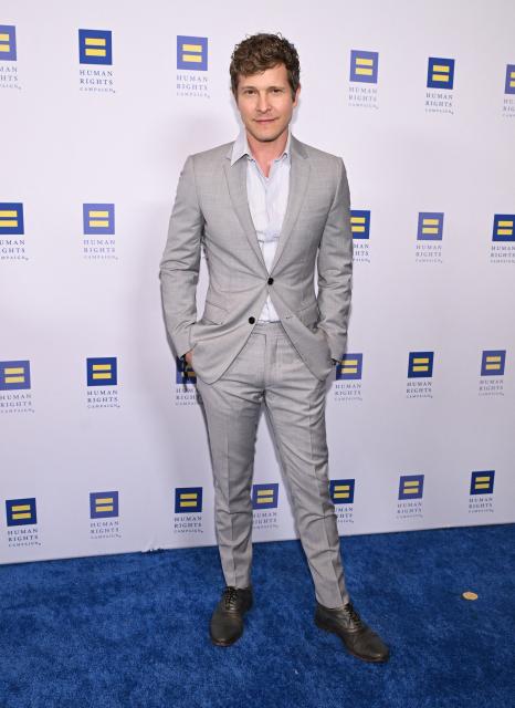 US actor Matt Czuchry attends the 2026 Human Rights Campaign's LA Dinner at the Fairmont Century Plaza in Los Angeles on March 28, 2026. (Photo by LISA O'CONNOR / AFP)
