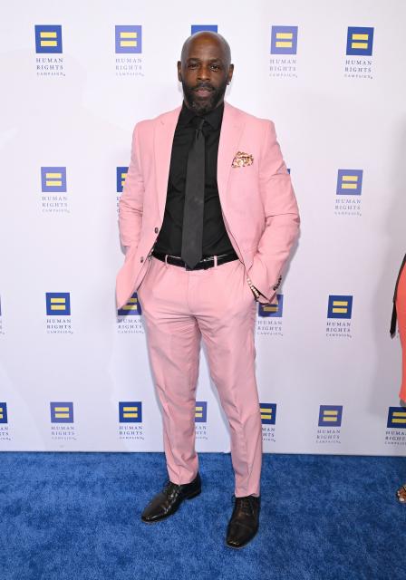 US actor Alimi Ballard attends the 2026 Human Rights Campaign's LA Dinner at the Fairmont Century Plaza in Los Angeles on March 28, 2026. (Photo by LISA O'CONNOR / AFP)