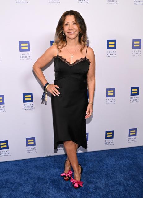 US actress Cheri Oteri attends the 2026 Human Rights Campaign's LA Dinner at the Fairmont Century Plaza in Los Angeles on March 28, 2026. (Photo by LISA O'CONNOR / AFP)