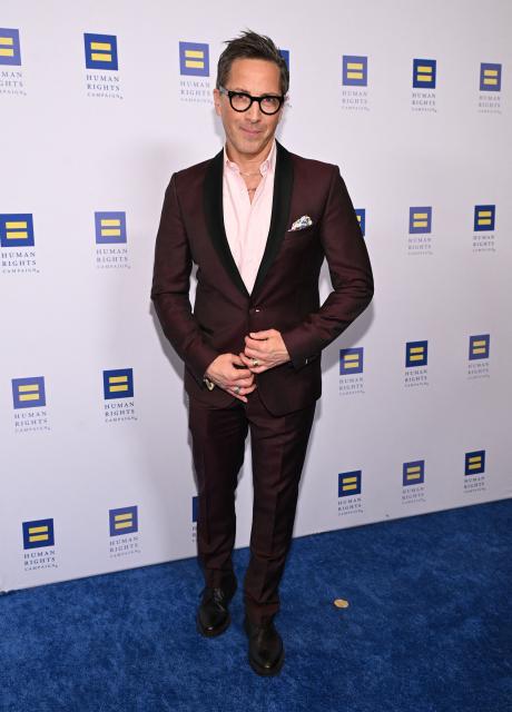 US actor Dan Bucatinsky attends the 2026 Human Rights Campaign's LA Dinner at the Fairmont Century Plaza in Los Angeles on March 28, 2026. (Photo by LISA O'CONNOR / AFP)