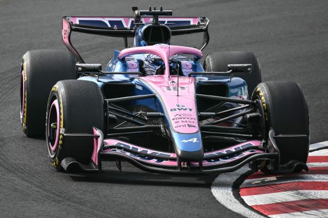 Alpine's French driver Pierre Gasly drives during the Formula One Japanese Grand Prix at the Suzuka circuit in Suzuka, Mie prefecture on March 29, 2026. (Photo by Philip FONG / AFP)