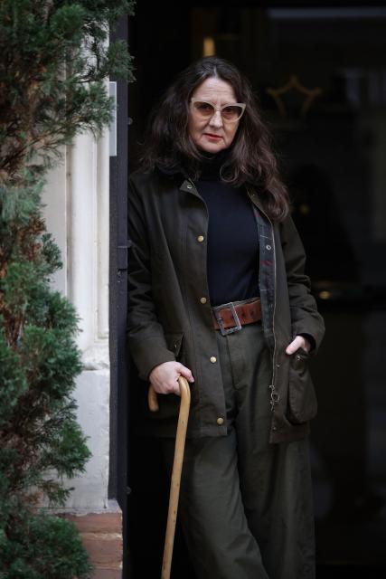 Argentine film director Lucrecia Martel poses for a portrait during the 38th Celatino Latin American Film Festival in Toulouse, southern France, on March 29, 2026. (Photo by Valentine CHAPUIS / AFP)