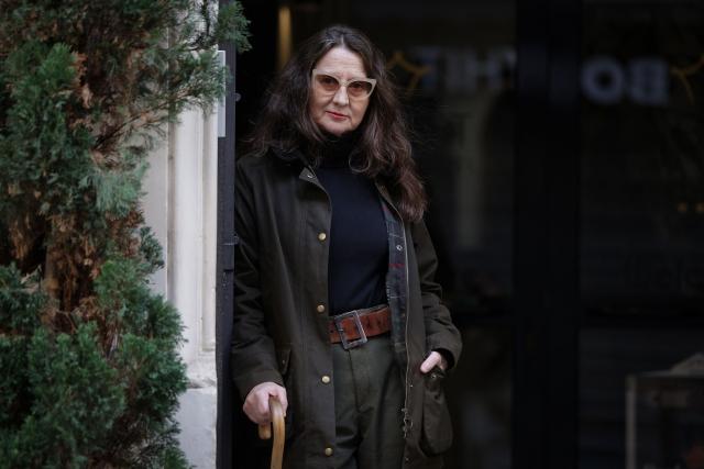 Argentine film director Lucrecia Martel poses for a portrait during the 38th Celatino Latin American Film Festival in Toulouse, southern France, on March 29, 2026. (Photo by Valentine CHAPUIS / AFP)