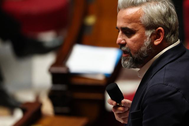Ecologiste et Social's MP Alexis Corbiere speaks a session of questions to the government at The National Assembly, France's lower house of parliament in Paris on March 31, 2026. (Photo by Anne-Christine POUJOULAT / AFP)