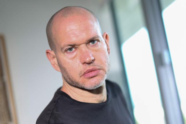 Israeli director Nadav Lapid poses for a portrait in Beverly Hills, California on March 30, 2026. Israeli filmmaker Nadav Lapid thinks sometimes movies can change history; other times they simply narrate it. With his latest production, which hits US theaters Friday, the filmmaker has set himself a different goal. "I hope 'Yes' shakes people's souls," he said. (Photo by VALERIE MACON / AFP)