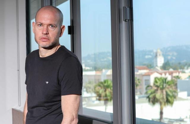 Israeli director Nadav Lapid poses for a portrait in Beverly Hills, California on March 30, 2026. Israeli filmmaker Nadav Lapid thinks sometimes movies can change history; other times they simply narrate it. With his latest production, which hits US theaters Friday, the filmmaker has set himself a different goal. "I hope 'Yes' shakes people's souls," he said. (Photo by VALERIE MACON / AFP)