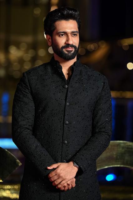 Bollywood actor Vicky Kaushal attends the celebrations for the third anniversary of The Nita Mukesh Ambani Cultural Centre in Mumbai on April 3, 2026. (Photo by Sujit JAISWAL / AFP)