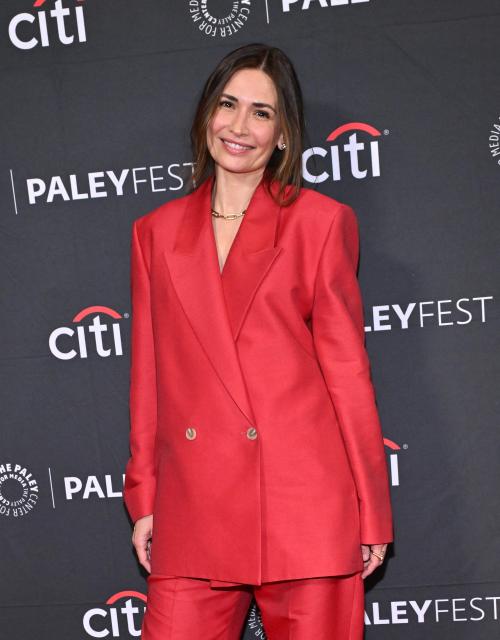 Polish-US actress Karolina Wydra attends the PaleyFest LA 2026 big screen presentation of "Pluribus: Season One Finale" at the Dolby Theatre in Hollywood, California, on April 4, 2026. (Photo by LISA O'CONNOR / AFP)