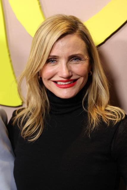 US actress Cameron Diaz attends the premiere of AppleTV's "Outcome" in New York, on April 6, 2026. (Photo by ANGELA WEISS / AFP)