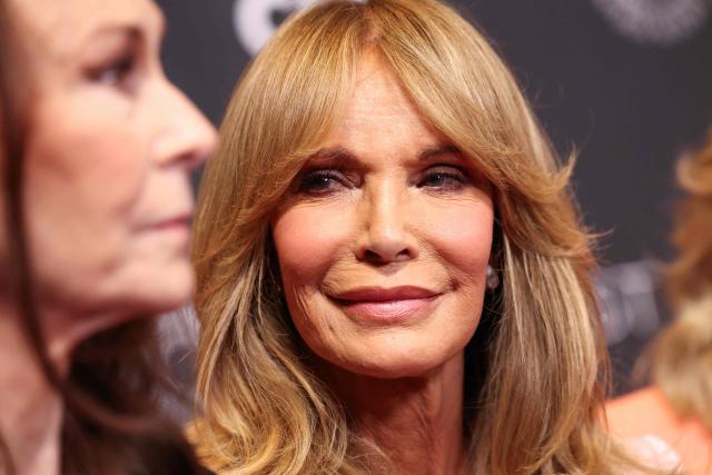 US actress Jaclyn Smith attends “Charlie’s Angels” 50th Anniversary Celebration at PaleyFest LA 2026 at the Dolby Theater in Hollywood, California, on April 6, 2026. (Photo by VALERIE MACON / AFP)