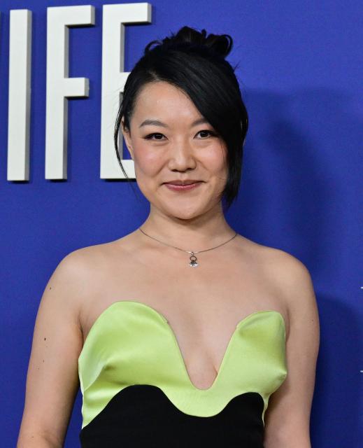 Chinese-Canadian actress Rong Fu attends the premiere of Peacock's "The Miniature Wife" at the DGA Theater in Los Angeles, on April 6, 2026. (Photo by Frederic J. BROWN / AFP)