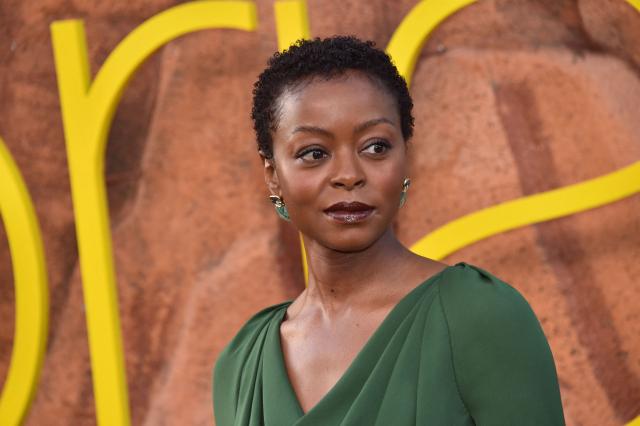 US actress Danielle Deadwyler attends HBO's "Euphoria" season 3 premiere at the TCL Chinese theatre in Hollywood, California on April 7, 2026. (Photo by Chris Delmas / AFP)