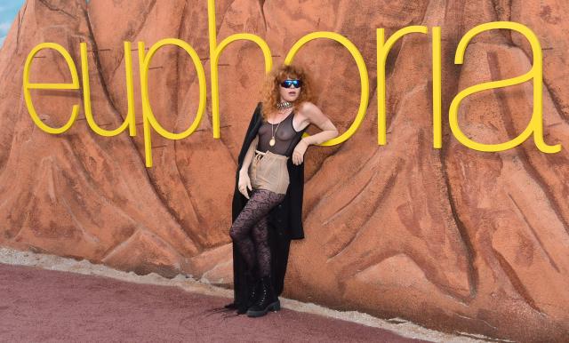 US actress Natasha Lyonne attends HBO's "Euphoria" season 3 premiere at the TCL Chinese theatre in Hollywood, California on April 7, 2026. (Photo by Chris Delmas / AFP)