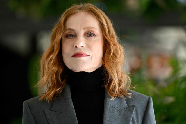 French actress Isabelle Huppert attends a photocall of the movie "The Richest Woman in the World", in Rome on April 8, 2026. (Photo by Alberto PIZZOLI / AFP)