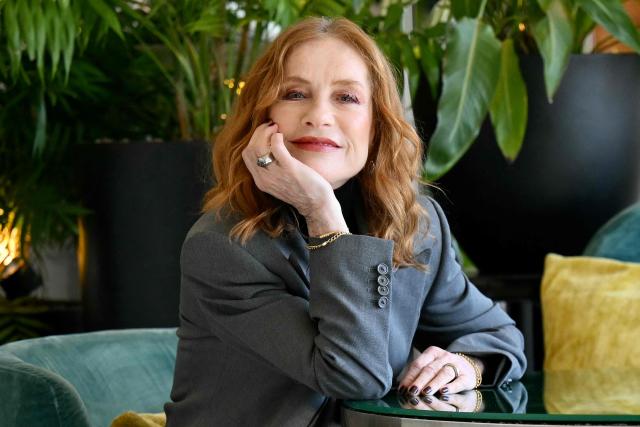 French actress Isabelle Huppert attends a photocall of the movie "The Richest Woman in the World", in Rome on April 8, 2026. (Photo by Alberto PIZZOLI / AFP)