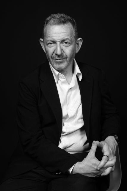 French sociologist, journalist and radio host Guillaume Erner poses during a photo session in Paris on April 8, 2026. (Photo by Geoffroy VAN DER HASSELT / AFP)