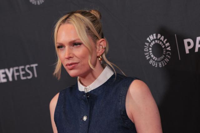 US producer Erin Foster attends Netflix's "Nobody Wants This" screening at PaleyFest LA at the Dolby Theatre in Hollywood, California on April 8, 2026. (Photo by Etienne Laurent / AFP)