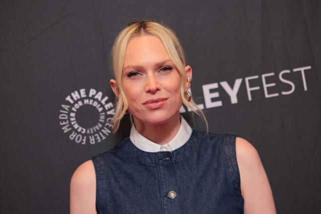 US producer Erin Foster attends Netflix's "Nobody Wants This" screening at PaleyFest LA at the Dolby Theatre in Hollywood, California on April 8, 2026. (Photo by Etienne Laurent / AFP)