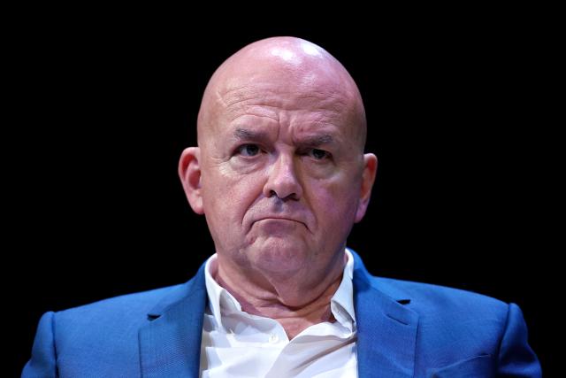 CEO and Chairman of the Managing Board of Euronext Stephane Boujnah attends a debate session of the “Grand Dйbat des Gracques” on major national issues, at the Theatre de la Cite Internationale in Paris on April 11, 2026. (Photo by Ian LANGSDON / AFP)