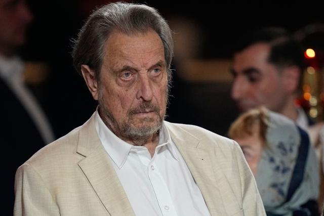 Errol Musk, South African businessman and Elon Musk's father, attends the Orthodox Easter service at the Cathedral of Christ the Saviour in Moscow on April 12, 2026. (Photo by Alexander Zemlianichenko / POOL / AFP)