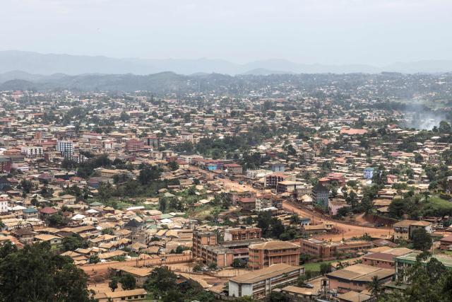 A general view during a “ghost town” strike in Bamenda, on April 13, 2026. Since the crisis began, the separatists have called for a "ghost town" strike each Monday, with shops shutting and locals told to stay at home. 
Cameroon's Northwest and Southwest regions have for over ten years been the theatre of a bloody conflict between government forces and armed separatists. 
The militants are demanding independence for the two regions, where English-speaking people predominate in the otherwise francophone-majority nation. (Photo by PATRICK MEINHARDT / AFP)
