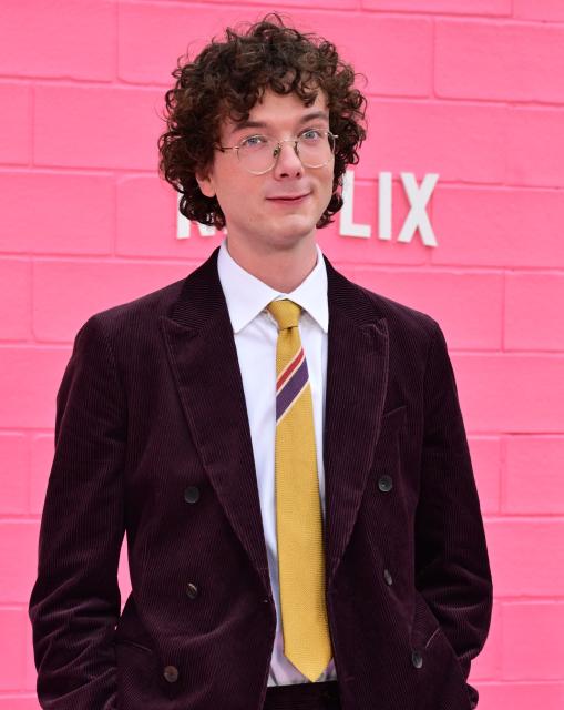 US comedian Martin Herlihy attends Netflix's "Roommates" premiere at the Egyptian Theater in Los Angeles, on April 13, 2026. (Photo by Frederic J. BROWN / AFP)