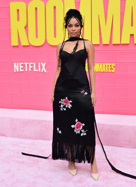 US actress Bella Murphy attends Netflix's "Roommates" premiere at the Egyptian Theater in Los Angeles, on April 13, 2026. (Photo by Frederic J. BROWN / AFP)