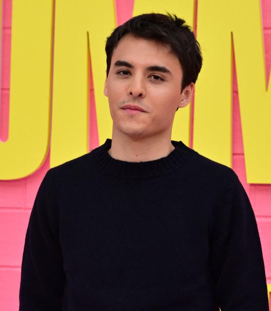 Canadian actor Billy Bryk attends Netflix's "Roommates" premiere at the Egyptian Theater in Los Angeles, on April 13, 2026. (Photo by Frederic J. BROWN / AFP)