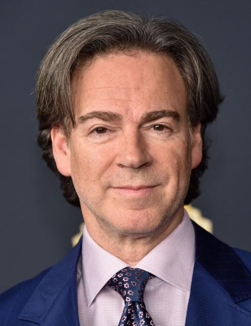 British producer Peter Safran promotes the upcoming film “Supergirl” during the Warner Bros photocall at the Colosseum at Caesar’s Palace in Las Vegas, Nevada, on April 14, 2026. (Photo by Chris Delmas / AFP)