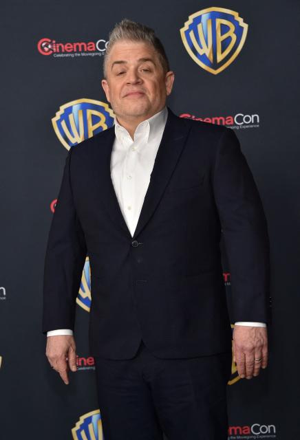 US comedian Patton Oswalt attends the Warner Bros photo call during CinemaCon at The Colosseum at Caesars Palace on April 14, 2026 in Las Vegas, Nevada. (Photo by Chris Delmas / AFP)