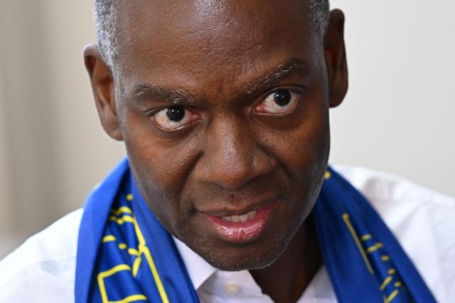 Gilbert Martina, President of the Curacao Football Federation, speaks with AFP during an interview in Willemstad, Curacao, in the Dutch Caribbean, on April 8, 2026. Small island, big dreams. The poster of Curacao’s national football team hangs at the entrance of Marchena, a working-class neighborhood of Willemstad, the capital of the smallest territory ever to qualify for a World Cup. (Photo by Raul ARBOLEDA / AFP)