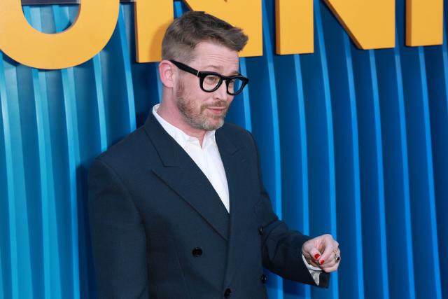 US actor Macaulay Culkin attends the premiere of Netflix's "Running Point," Season 2, at the Egyptian Theatre in Hollywood on April 15, 2026. (Photo by Patrick T. Fallon / AFP)