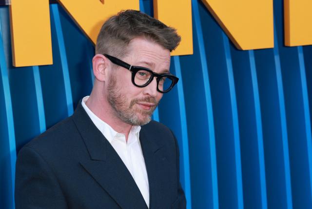 US actor Macaulay Culkin attends the premiere of Netflix's "Running Point," Season 2, at the Egyptian Theatre in Hollywood on April 15, 2026. (Photo by Patrick T. Fallon / AFP)