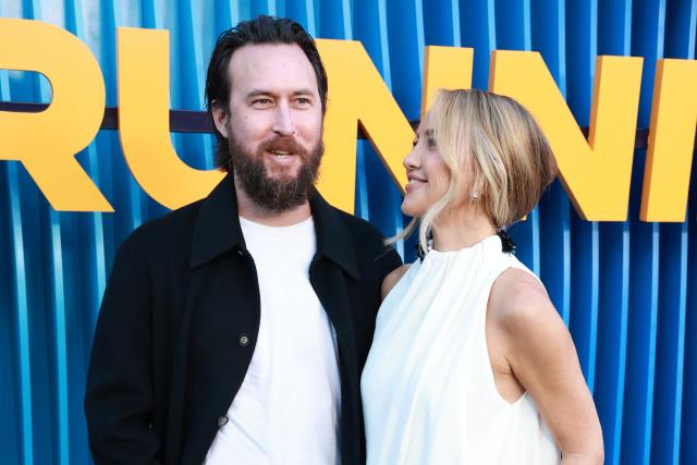 US actress Kate Hudson (R) and partner US musician Danny Fujikawa attend the premiere of Netflix's "Running Point," Season 2, at the Egyptian Theatre in Hollywood on April 15, 2026. (Photo by Patrick T. Fallon / AFP)