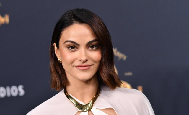 US actress Camila Mendes promotes the upcoming film “Masters of The Universe” during the Amazon MGM Studios photo call during CinemaCon at The Colosseum at Caesars Palace on April 15, 2026 in Las Vegas, Nevada. (Photo by Chris Delmas / AFP)
