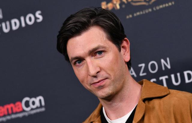 US actor Nicholas Braun promotes the upcoming film “Spaceballs: The New One” during the Amazon MGM Studios photo call during CinemaCon at The Colosseum at Caesars Palace on April 15, 2026 in Las Vegas, Nevada. (Photo by Chris Delmas / AFP)