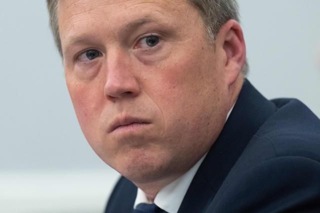 US Secretary of the Army Dan Driscoll testifies during a House Appropriations Subcommittee on Defense budget hearing for the US Army on Capitol Hill in Washington, DC, on April 16, 2026. (Photo by SAUL LOEB / AFP)
