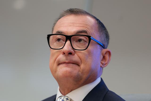 President of the German Bundesbank Joachim Nagel attends a meeting of the World Bank Development Committee during the 2026 IMF and World Bank Group Spring Meetings in Washington, DC, on April 16, 2026. (Photo by Kent Nishimura / AFP)