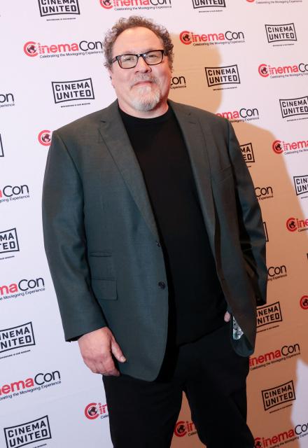 US actor/filmmaker Jon Favreau attends the Creative Community Lunch Program at Caesars Palace during CinemaCon, the official convention of Cinema United, on April 16, 2026, in Las Vegas, Nevada. (Photo by Valerie MACON / AFP)