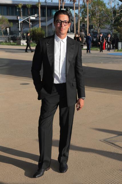 US actor Daniel Henney attends the Los Angeles County Museum of Art's (LACMA) opening gala for the David Geffen Galleries at LACMA in Los Angeles, on April 16, 2026. (Photo by Etienne LAURENT / AFP)