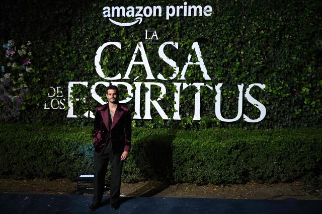 Chilean actor and director Pedro Fontaine attends the red carpet of 'La Casa de los Espiritus' (the House of the Spirits) in Mexico City on April 16, 2026. (Photo by Yuri CORTEZ / AFP)