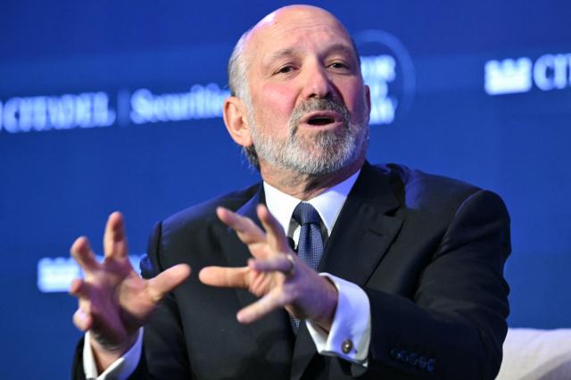 US Secretary of Commerce Howard Lutnick speaks during the 2026 Semafor World Economy conference in Washington, DC, on April 17, 2026. (Photo by Mandel NGAN / AFP)