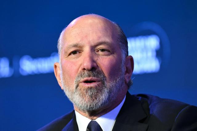 US Secretary of Commerce Howard Lutnick speaks during the 2026 Semafor World Economy conference in Washington, DC, on April 17, 2026. (Photo by Mandel NGAN / AFP)