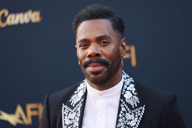 US actor Colman Domingo attends the 2026 AFI Life Achievement Award at the Dolby Theatre in Hollywood, California on April 18, 2026. US actor Eddie Murphy is the recipient of the 2026 AFI Life Achievement Award. (Photo by Etienne Laurent / AFP)