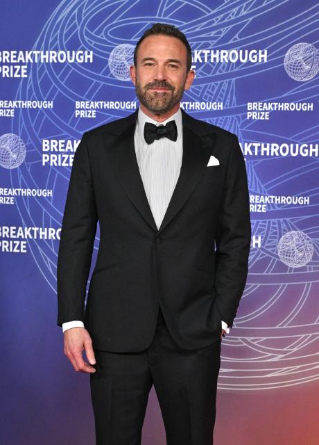 US actor Ben Affleck attends the 12th Breakthrough Prize Ceremony at Barker Hangar in Santa Monica, California on April 18, 2026. (Photo by LISA O'CONNOR / AFP)