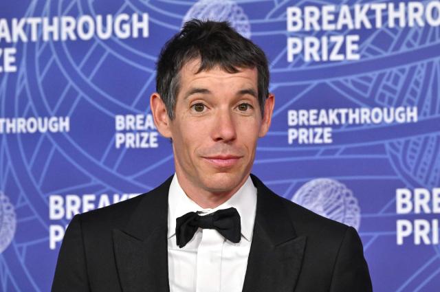 US rock climber Alex Honnold attends the 12th Breakthrough Prize Ceremony at Barker Hangar in Santa Monica, California on April 18, 2026. (Photo by LISA O'CONNOR / AFP)
