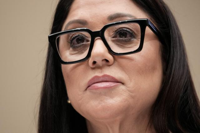 (FILES) US Secretary of Labor Lori Chavez-DeRemer testifies during a House Workforce and Education Committee hearing on Department of Labor policies and priorities for the upcoming fiscal year 2026, on Capitol Hill in Washington, DC, on June 5, 2025. US Secretary of Labor Lori Chavez-DeRemer is to leave her job, the White House said Monday, departing after a tenure beset by a series of ethics scandals and becoming the third woman to leave President Donald Trump's cabinet. (Photo by Oliver Contreras / AFP)