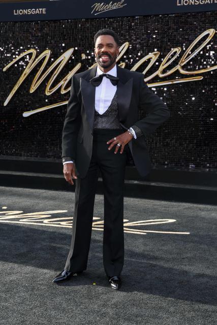 US actor Colman Domingo attends the Los Angeles premiere of Lionsgate's "Michael" at the Dolby Theatre in Hollywood, California on April 20, 2026. (Photo by VALERIE MACON / AFP)