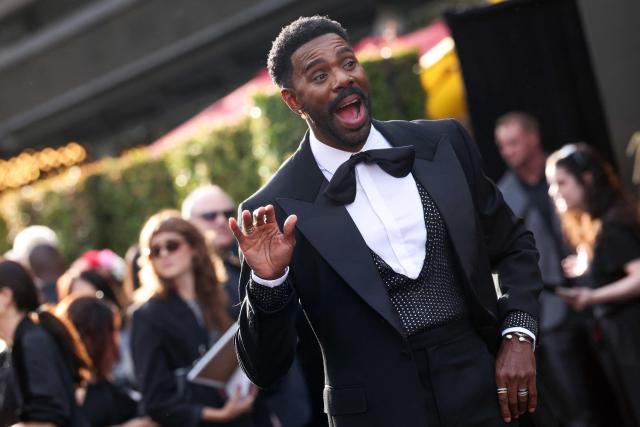 US actor Colman Domingo attends the Los Angeles premiere of Lionsgate's "Michael" at the Dolby Theatre in Hollywood, California on April 20, 2026. (Photo by VALERIE MACON / AFP)
